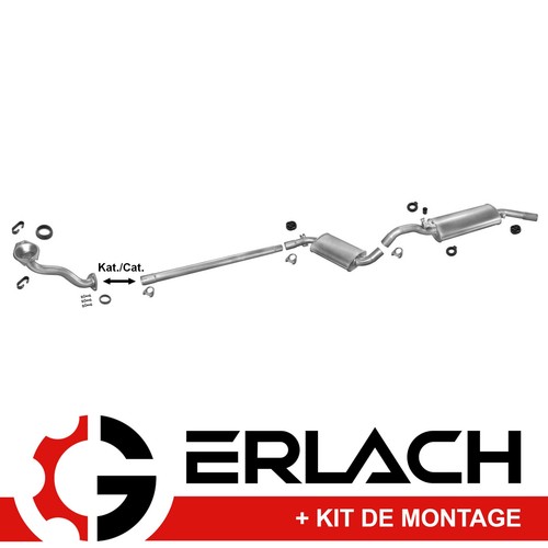 Echappement silencieux pour - , vw