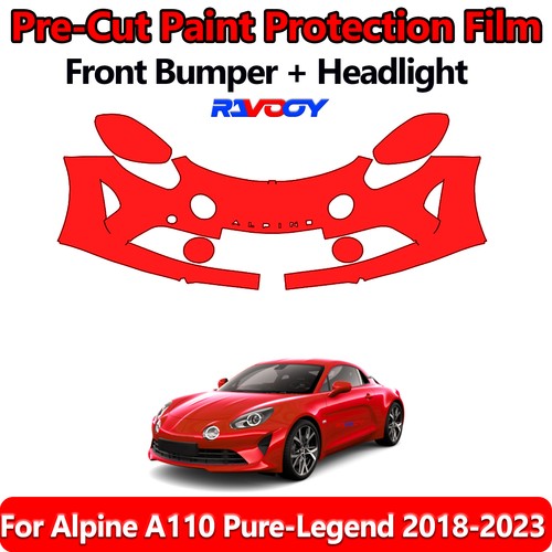 5mil precut front bumper - bumper, ppf