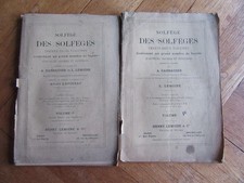 Livres anciens: Solfège des