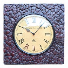 Horloge murale ethnique en