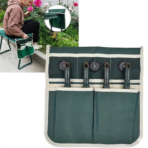 Tabouret genoux jardin poches - tabouret,