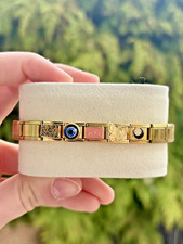 Bracelet Italien Doré Avec 5