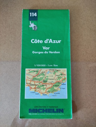 Carte routière michelin - carte,