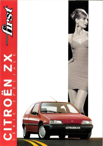 Catalogue brochure citroën - citroën, zx