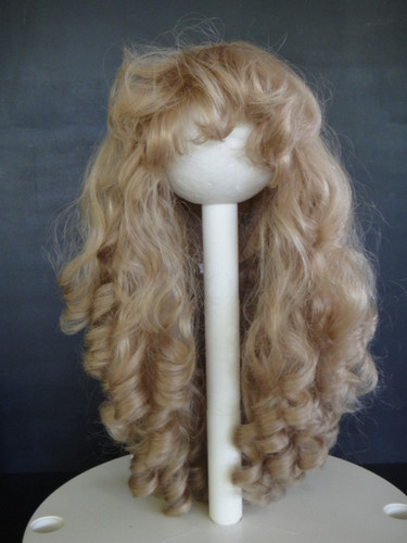 Perruque blonde pour poupée - perruque,