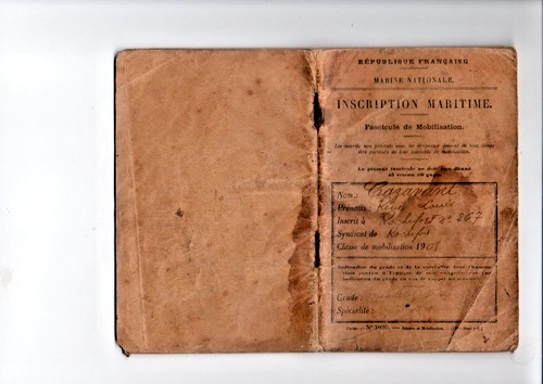 Livret ancien militaire - ancien,