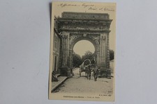 Old postcard Côte-d'Or Châtillon sur Seine Porte de Paris coupling (53691)