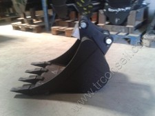 Godet de 500mm axes 38mm pour