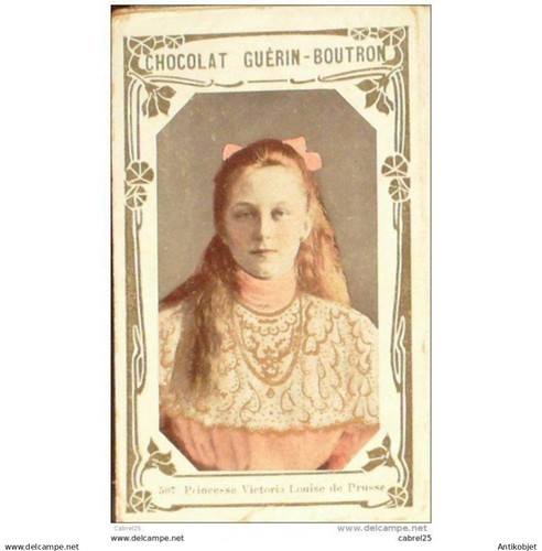 Chromo chocolat guerin - chromo, boutron