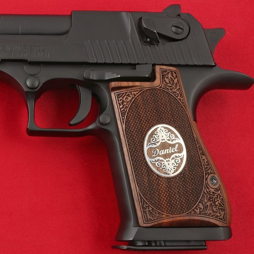 Poignée noyer desert eagle - poignée, en