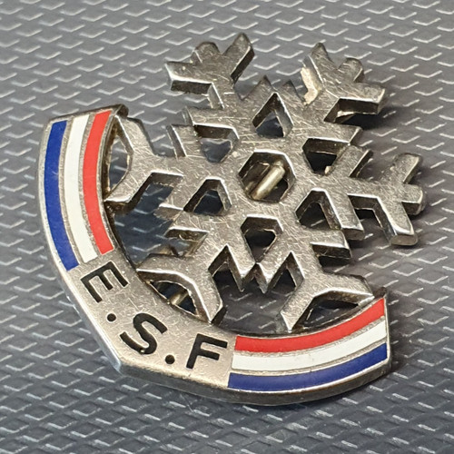 Bijou broche esf en métal - bijou,