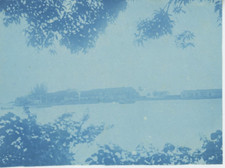 Madagascar, Madame Island, During French Colonization Vintage Print. cyan