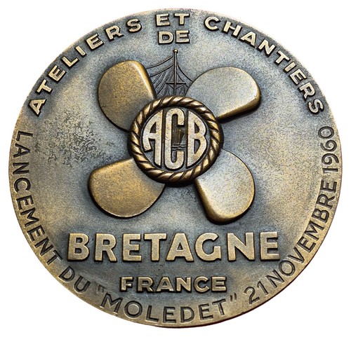 Médaille chantiers de - médaille, :