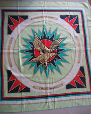 Foulard carré de soie - François De REIX Lyon - FORCE AERIENNE TACTIQUE FATAC