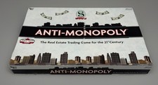 Anti Monopoly Board Game Finance By University Games Contents Sealed 