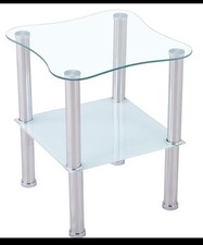 Table Basse en Verre de