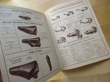 FRENCH MANUFACTURE CATALOG VELOCIPEDIC SADDLES 1935 CYCLES BOLLAND BIKES