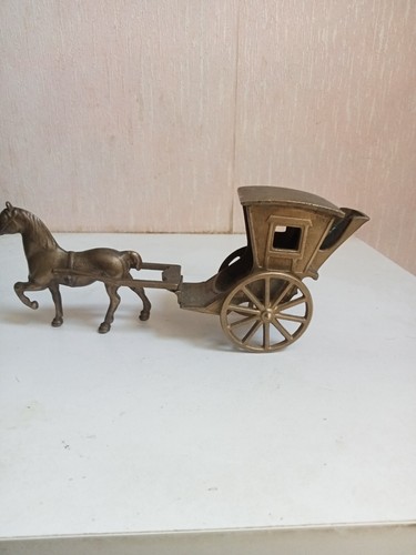 Cheval charette laiton - cheval,