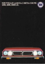 Catalogue Brochure Lancia Beta