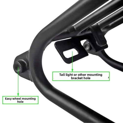 Porte vélos pliable arrière - porte-vélos,