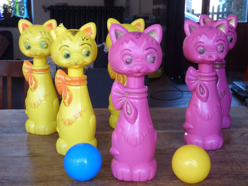 Jeu quilles en plastique - 6,