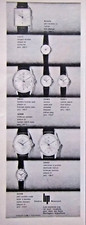 1964 PRESS ADVERTISING SOME LIP WATCH MODELS - ADVERTISING