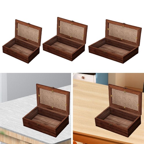 Boîte rangement bois - rangement, en