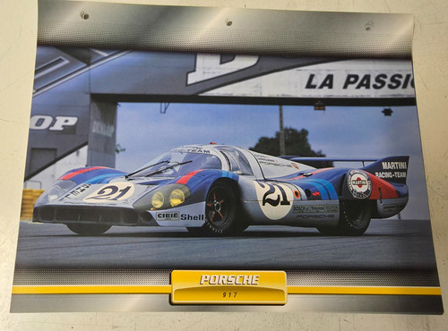Porsche 917 carte fiche - porsche,