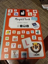 Janod Magneti'book Alphabeto Espanol Childrens Educational Box Toy 3 Yrs *Read 