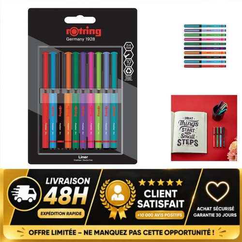 Rotring stylos feutres - rotring, pointe