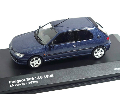 Peugeot 306 s16 bleu - 306, s16,