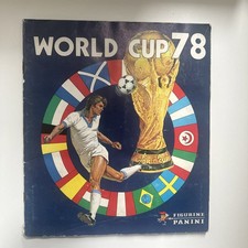 Panini World Cup Argentina 1978 Sticker Book Near Complete WC78