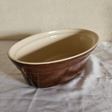 A3 TERRINE EMILE HENRY FRANCE / LARGE DISH / BROWN GOOD CONDITION / 30 CM  