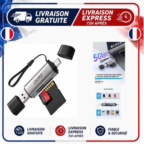Lecteur cartes microsd - cartes,
