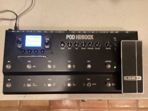 Line pod hd500x multi effect - 6,