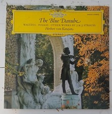 disque vinyle 33 tours The blue Danube