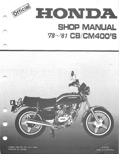 1978 1981 honda cb400 - 1978-1981,