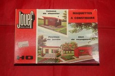 JOUEF HO MAQUETTE PAVILLON CABANE ABRI 1973  A MONTER TRAIN ELECTRIQUE BOITE