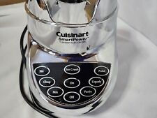 Cuisinart SmartPower 7 Speed Blender Motor Base SPB-7CH Chrome 350W Tested/Works