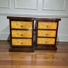 Paire de tables de chevet Art