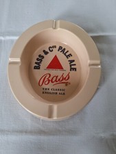 ANCIEN CENDRIER PUBLICITAIRE BASS PALE ALE, MÉLAMINE, ENGLAND
