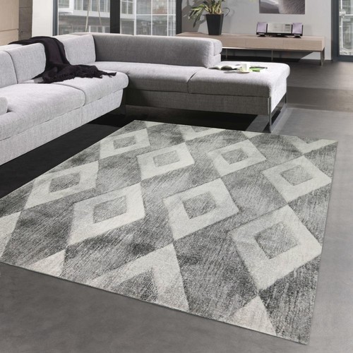 Tapis salon abstrait avec - de,