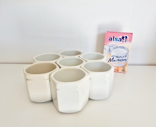 Lot pots yaourtière - 7,