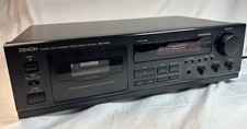 Denon DRM-650S Stereo. Single Cassette Tape Deck Excellent Tested Works  2-head