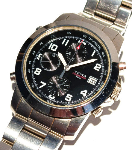 Yema ym52 chronograph alarm - yema,