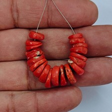 Perles de corail rouge Italie