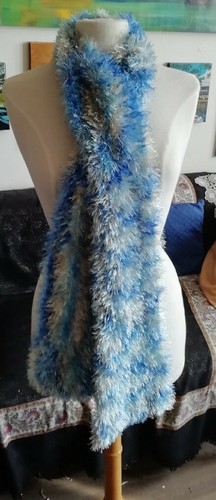écharpe boa froufrou - Écharpe,