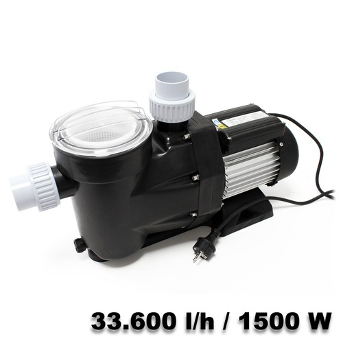Pompe piscine 33600l - /h, 1500