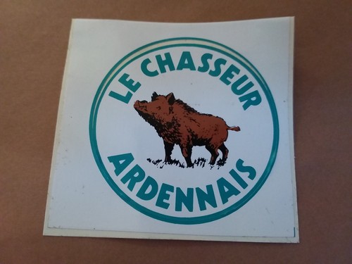 Ancien autocollant ardennes - , le