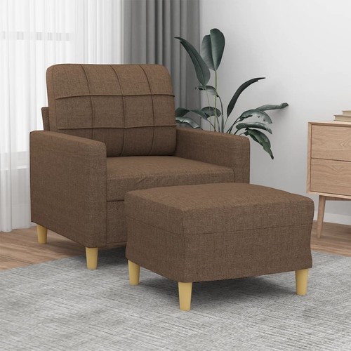 Fauteuil avec repose pied - repose-pied, noir